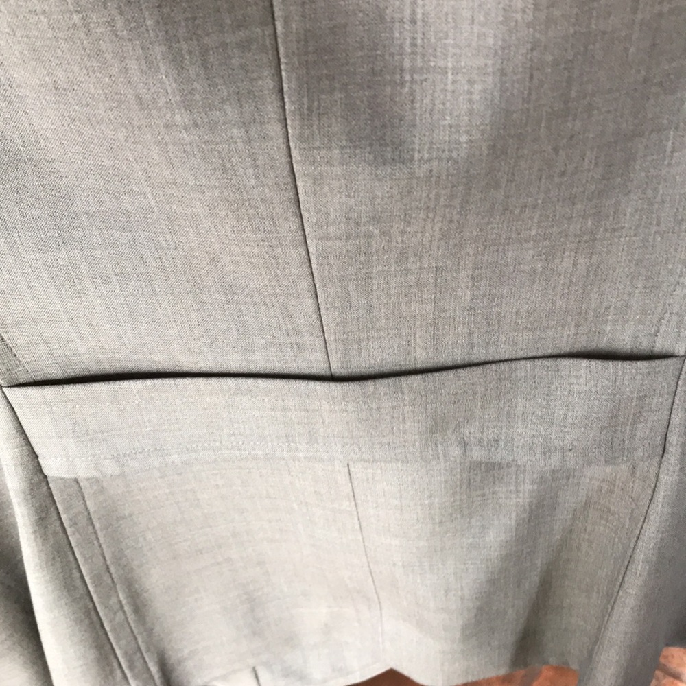 Talbots Lightweight Wool Tan Blazerjacket Size 10 - image 4